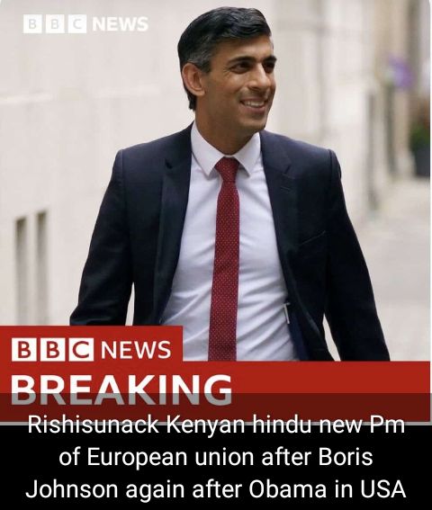 SimpleSwagkenya's tweet image. Congratulations Rishi sunak again as same did with Obama america is currently you to fullfil dream