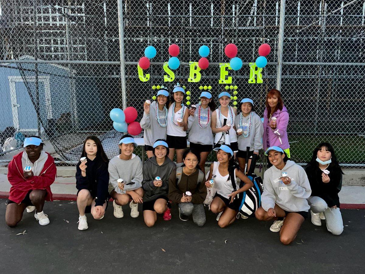 Girls Tennis
Final contest of season/Senior Day
Hillsdale beat Half Moon Bay 6-1. 
Nice Job Lady Knights