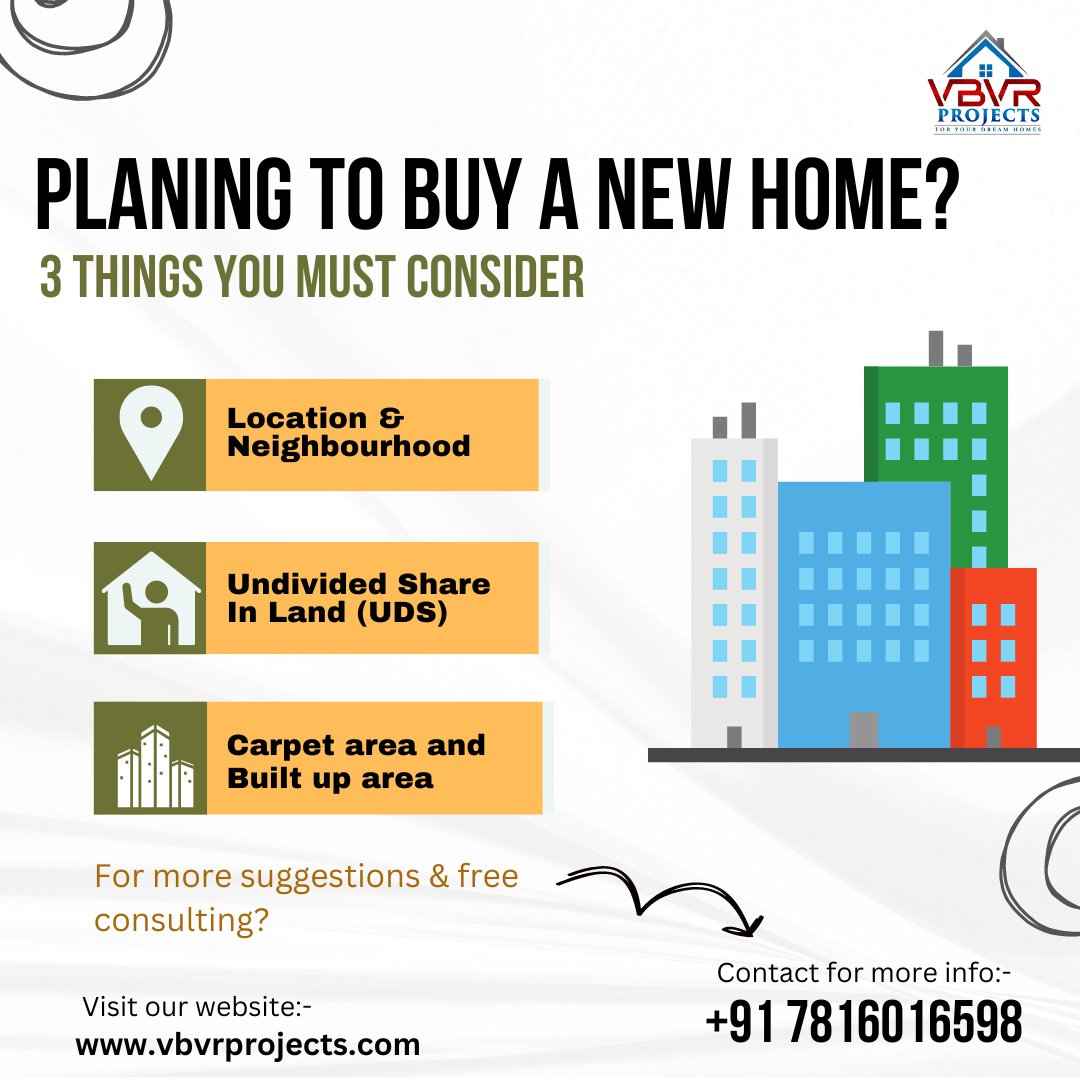 VbvrProjects's tweet photo. Are You Ready to Buy a House❓
You'll need to consider more than just finances👈
Call: +91 7816016598
Message: https://t.co/ibYer4EM1x
#vbvrprojects #premiumflat #narsingi #propertyinvestment #realestate #freeconsulting #suggestions https://t.co/lKFTOoDqlV
