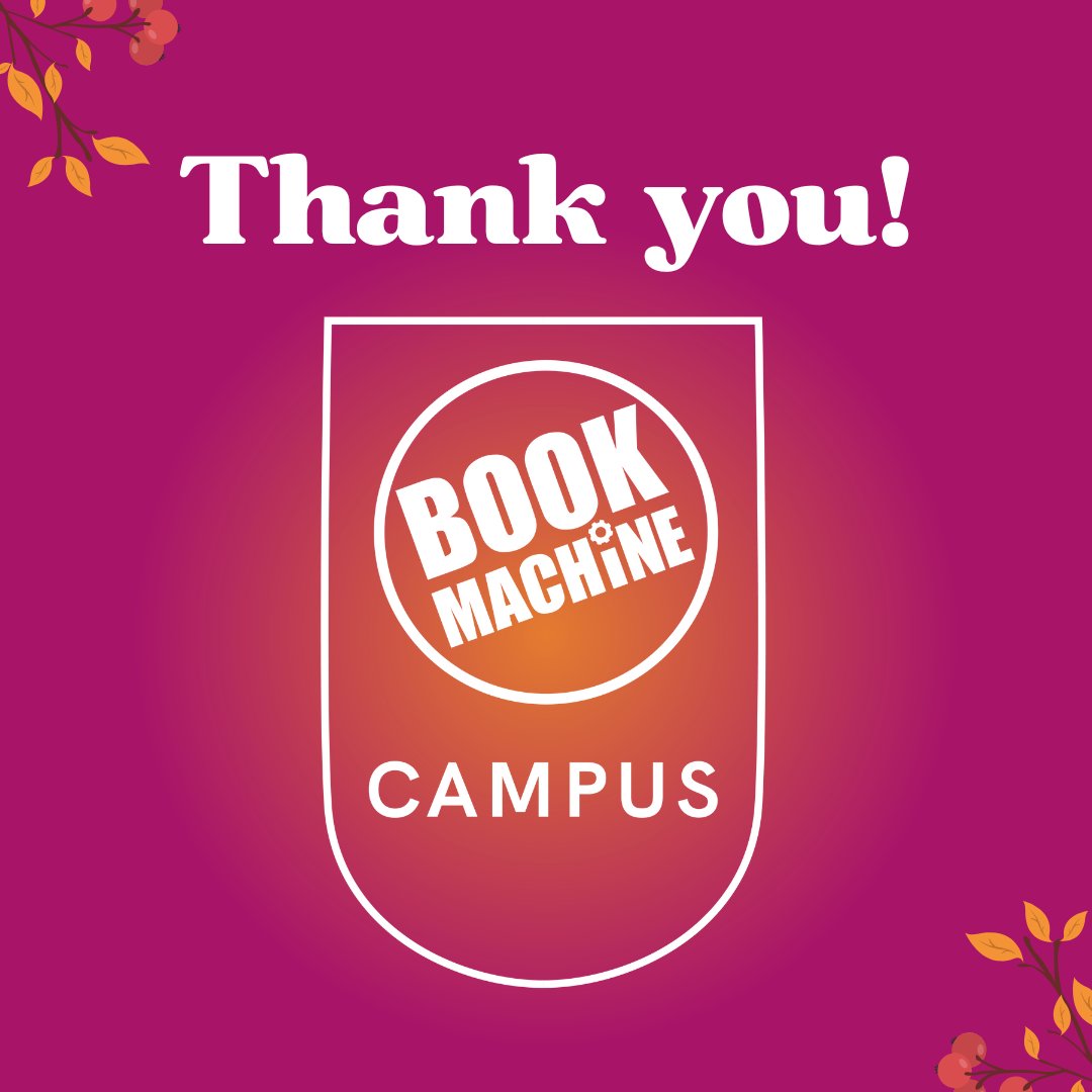 BookMachine's tweet image. We want to say a huge thank you to everyone who came out for our #BookMachineCAMPUS launch party yesterday evening at the stunning @Design_District - and thank you to our wonderful tutors who worked so very hard on these #publishing courses.

More to come in 2023!
