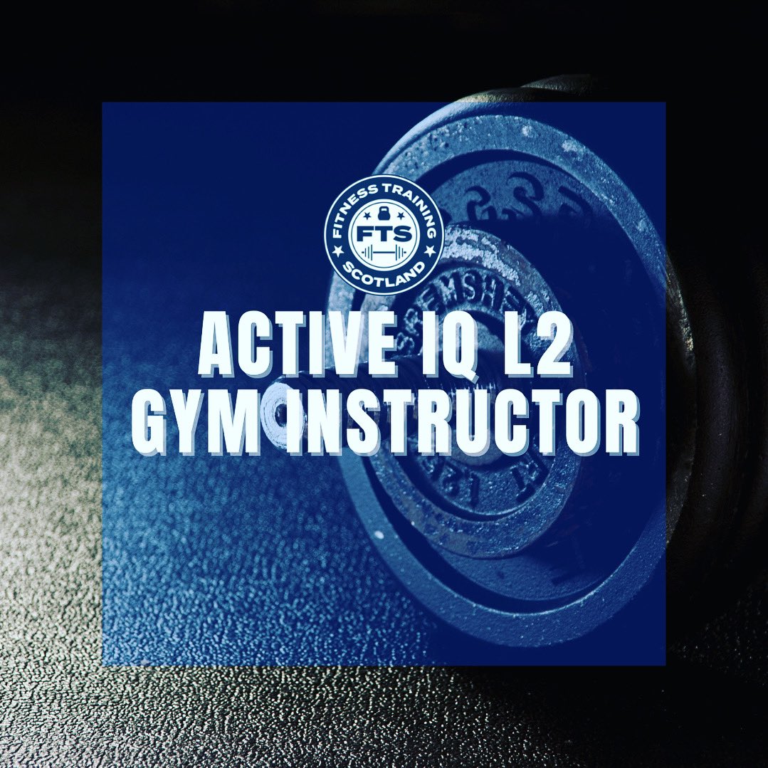 FTScotland's tweet image. Our next @Active__IQ L2 Gym Instructor Course in Perth for November can be booked now!

ftscotland.org

#gyminstructor #activeiq #ftscotland