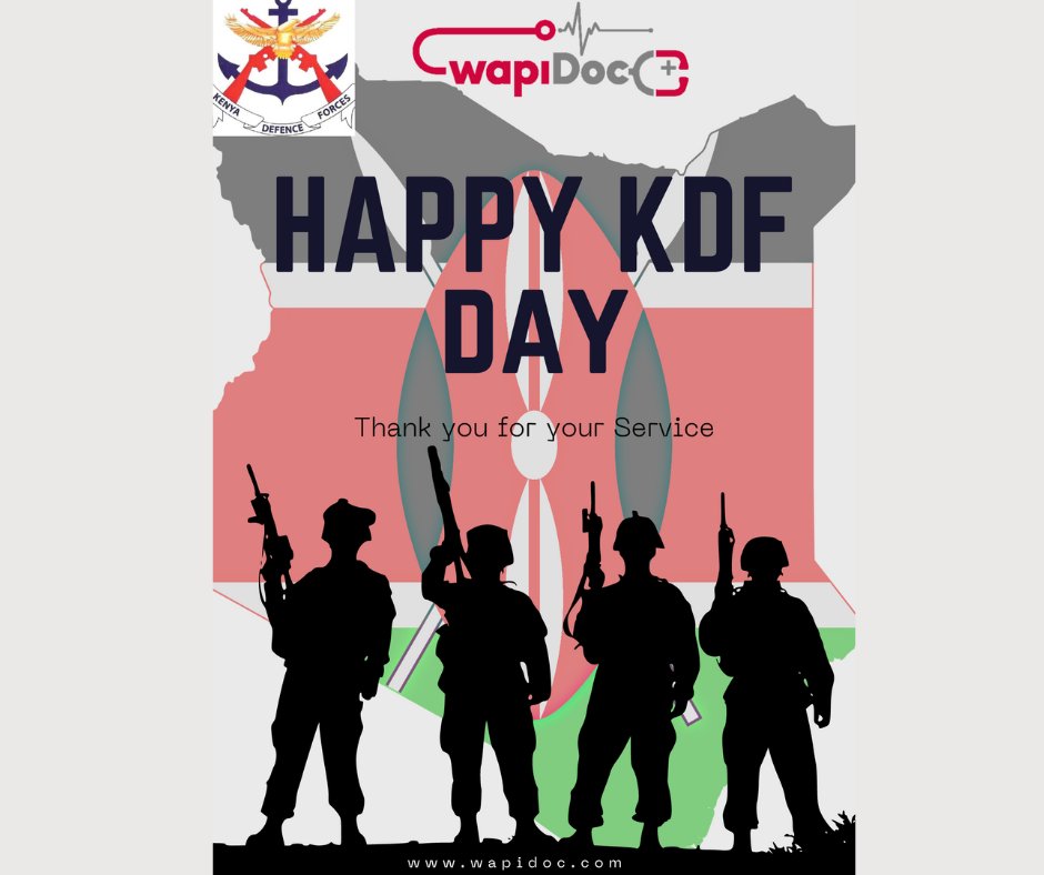 wapidoc's tweet photo. We @wapidoc would like to wish the @kdfinfo a Happy KDF Day. Thank you for your service. To celebrate this, all soldiers can get free eye checks at any @OptexOpticians branches across the country. Download the @wapidoc app and find the nearest @OptexOpticians Branch. https://t.co/LvNFZFMTE2