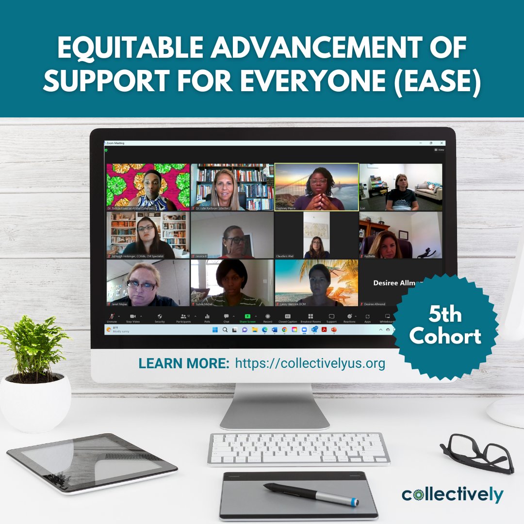 How is your organization addressing #Equity?

We kicked off the 5th cohort of Equitable Advancement of Support for Everyone (E.A.S.E.).

Contact Dr. Julie Radlauer-Doerfler at julie@collectivelyus.org for information about equity training and coaching.

#mentalhealthawareness