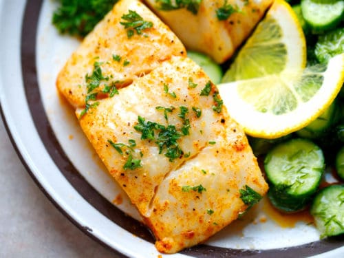 Baked Halibut with Salsa Verde
#baked #food #yummy