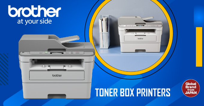 cryptofly8's tweet photo. Print cost of 33 Paise Per Print with the unmatched printing quality #Toner #TonerBoxSeriesPrinter #LaserPrinter #BrotherIndia https://t.co/wYQKjICoui