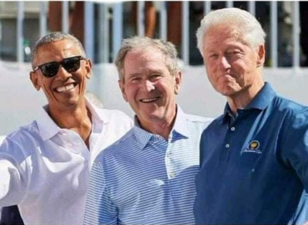 هؤلاء المجرمون الثلاثة قاموا بغزو 9 دول خلال 23 سنة وقتلوا 11 مليون مدني ولم يطلق عليهم أحد لقب "مجرم حرب"