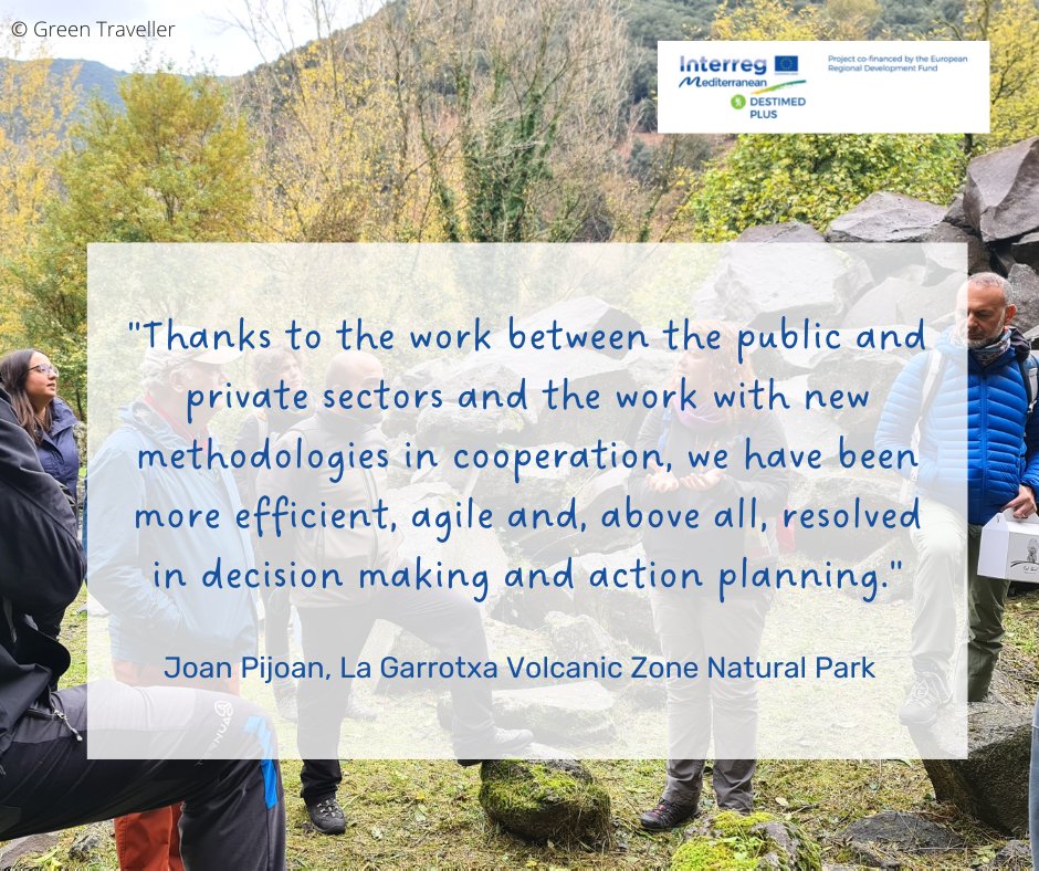 MedEcotourism's tweet photo. 🤝Do tourism and conservation departments work together in your region? Are their policies and strategies aligned?
We want to show you how governance can be improved for a thriving Mediterranean ecotourism!🌱
Read four case studies from #DESTIMEDPLUS: https://t.co/muZGsrLsTk https://t.co/abU7dtlpPL