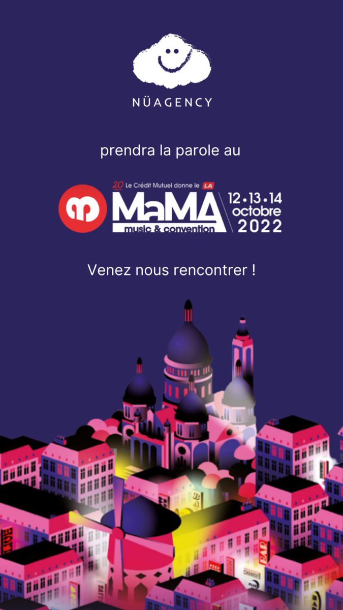 nuage_ncy's tweet photo. 🔥 Jour 3 et dernier jour au @MaMAevent !
Venez nous rencontrer tout au long de la journée au Trianon, pour le #MaMAInvent 😎 https://t.co/9JCv9gvu3k