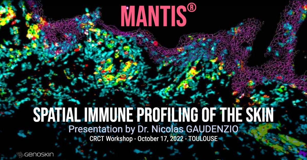 💡Come join Dr. Nicolas Gaudenzio, our Chief Scientific Officer, during the <a href="/crctoncopole/">CRCT-Oncopole</a> #Workshop on Computational Analysis and #Multiomics in Oncology at the <a href="/IUCTOncopole/">IUCT Oncopole</a> auditorium in #Toulouse Monday, October 17. Don't miss out!
crct-inserm.fr/evenement/work…