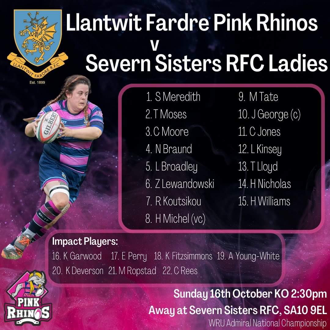 Team-sheets for the weekend 📃

Two big games for our senior first XVs, which will no doubt be two cracking matches for spectators 💙💛