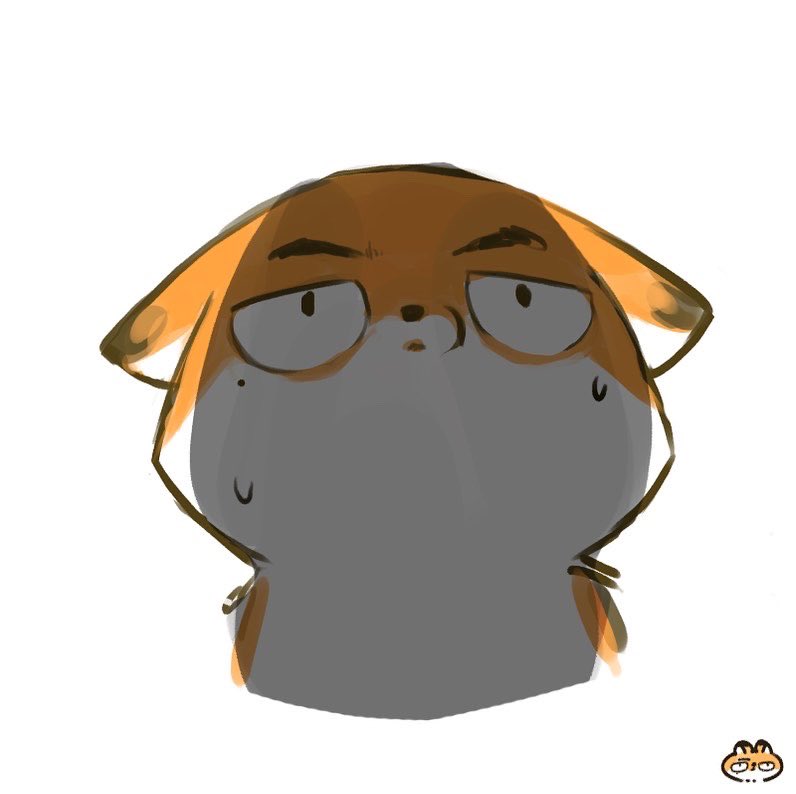 「只大一點的巨兔 」|OHNOのイラスト