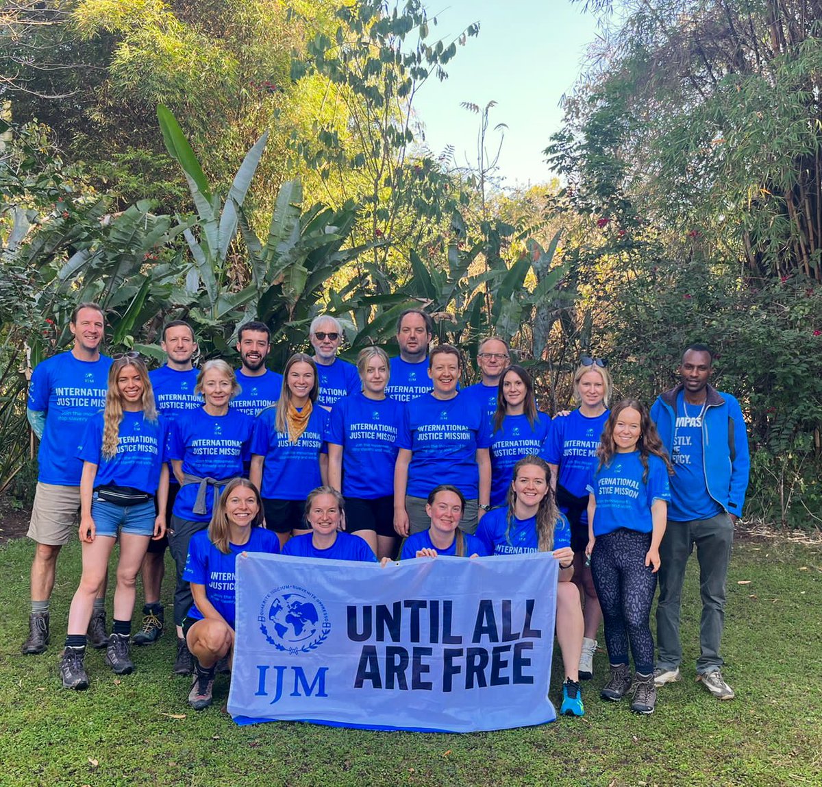 estherswaff's tweet photo. And we are OFF! See you in 6 days’ time… thank you so much for your encouragement and support so far- let’s get up this mountain! 💪🏔💙
#kilimanjaro #ClimbForFreedom @IJMUK https://t.co/2Vij1pYkqt