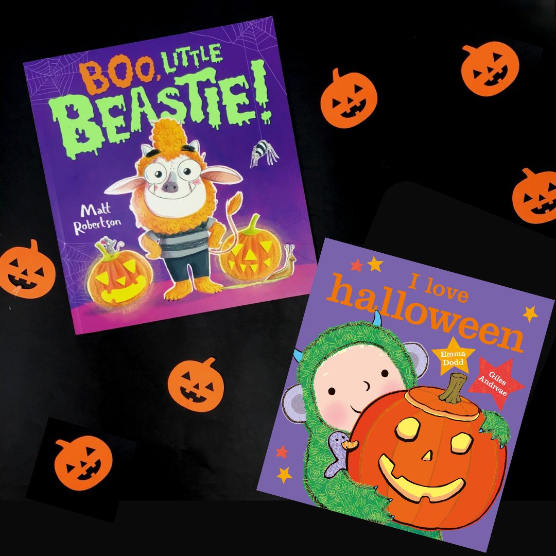 HachetteKids's tweet photo. #Halloween picture books to share with your little monsters this month. These books are the TREATS that children will love this October!👻 

Words and illustrations: @GuyParker_Rees, @Chris_Jev, @suehendra, @PaulLinnet, @EastyNick, @drawingmatt, #EmmaDodd #GilesAndreae https://t.co/3mB2SpyR6d