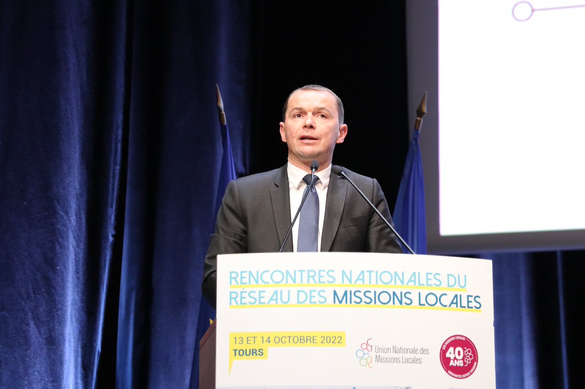 « Je souhaite exprimer ma reconnaissance et mon admiration pour les Missions Locales » - <a href="/olivierdussopt/">Olivier Dussopt</a> 

#MissionsLocales #40ANSML <a href="/TravailFrance/">#FranceTravail</a> <a href="/Travail_Gouv/">Ministère du Travail</a>