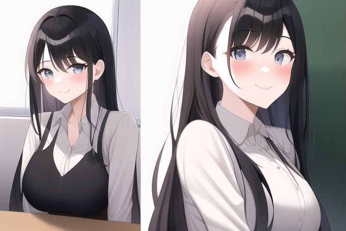 「非モテのコミュ障にも話しかけてくる、性格のいい、笑顔の可愛い隣の席の同級生の女の子」よっしゃああああああ!!リアル女性に「そんな女はいません」とか言われようと、理想を細かくイメージさえすれば、願いは叶うんやあおああ!! 