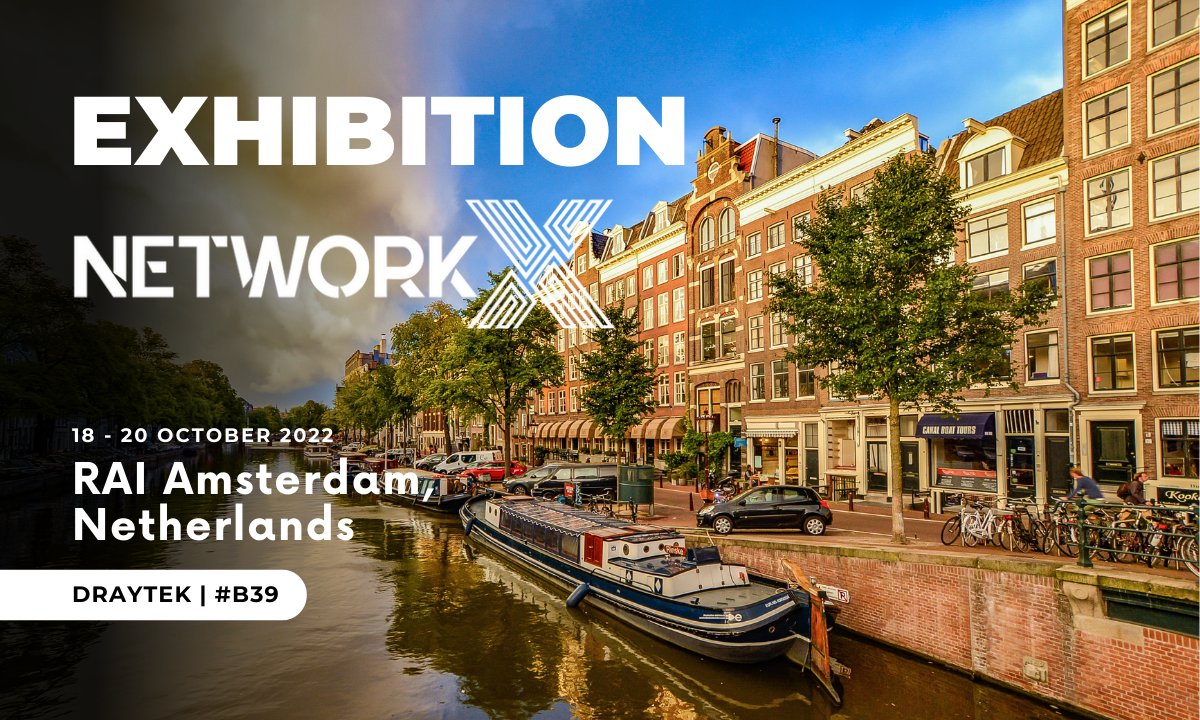 DrayTek_HQ's tweet image. 🇳🇱  Say "Hallo" to our users in the Netherlands.
We will be at NetworkX exhibition at booth #B39. We look forward to meeting you on 18-20 October. 
networkxevent.com
#NetworkX #DrayTek #networking #solutions