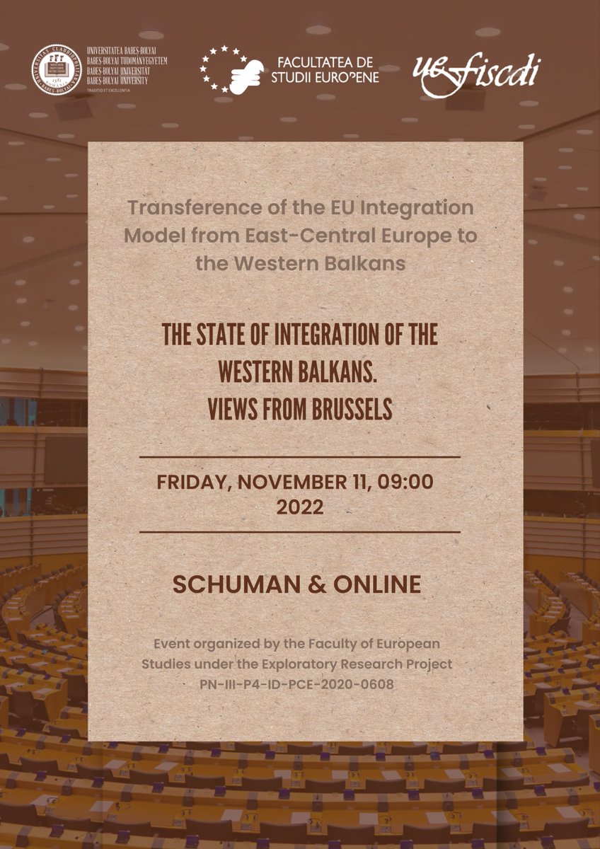 The Faculty of European Studies has the pleasure to announce: 
Link for online access: zoom.us/j/4214494897?p…