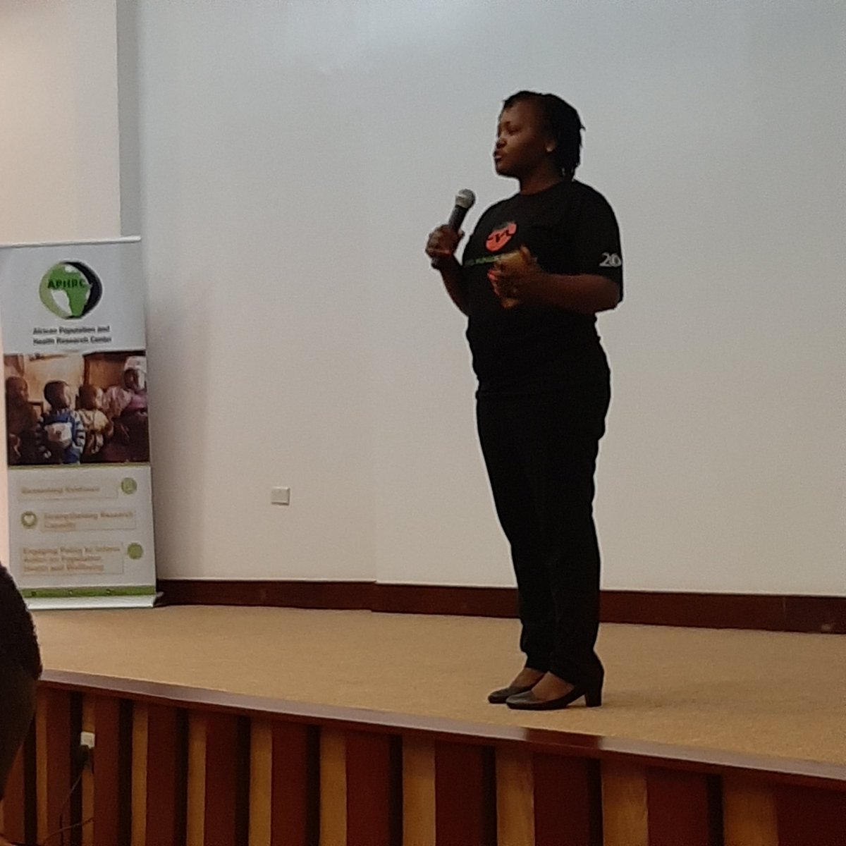 At the <a href="/aphrc/">APHRC</a> campus today, commemorating the #WorldFoodDay2022 with the #ZeroHunger champions. 
#Right2Food 
<a href="/Liz_Kimani/">Dr Elizabeth Kimani-Murage - #JusticeFirst!</a> @right_2_food