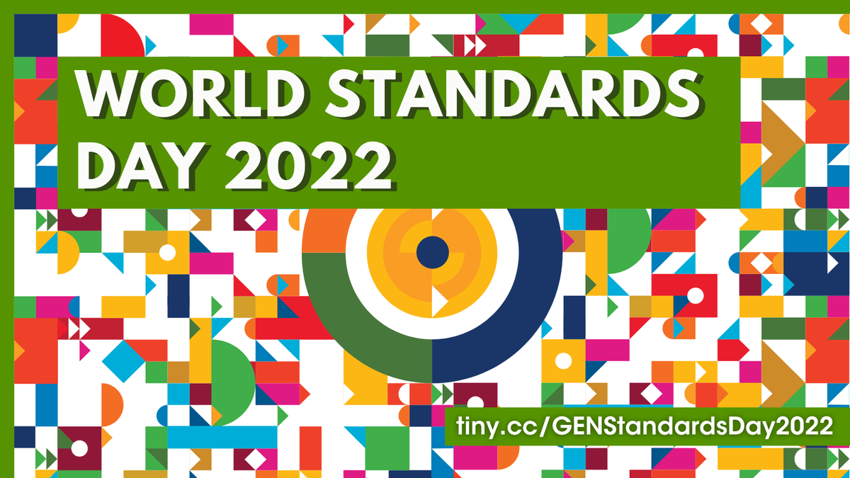 GENetwork's tweet photo. 14 October is #WorldStandardsDay! Standards touch almost every aspect of our life, and is essential to achieving the 2030 Agenda and creating a fairer, more sustainable world.

Learn more about #GENeva's role in making standards more sustainable ➡️ https://t.co/XnKR3gzujn https://t.co/aQORAzsKbA