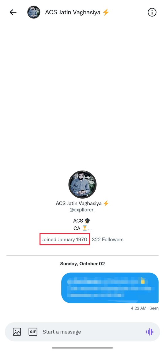 ACSJatin's tweet photo. @Twitter What?
Joined January 1970 ? 😂😂 https://t.co/ZlE7NttGPO