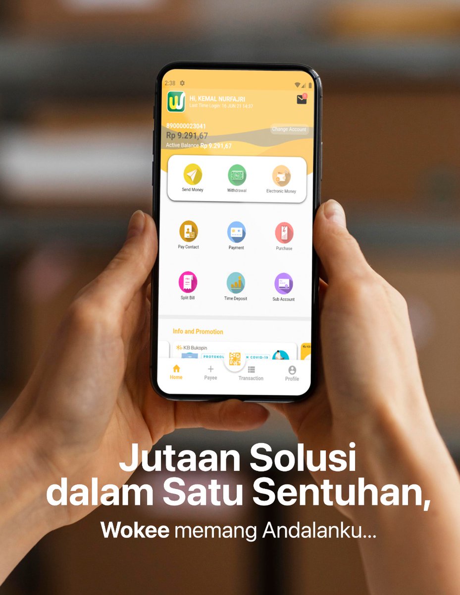 mariaasta81's tweet photo. Wokee udh bisa cardless jdi makin gampang kalo mau tarik tunai dimana pun @kbbukopin #kbbukopin #bukopin #nexlevelbanking #kbbukopin #bintangfinansial #bbkp https://t.co/sfwSgcMmwy