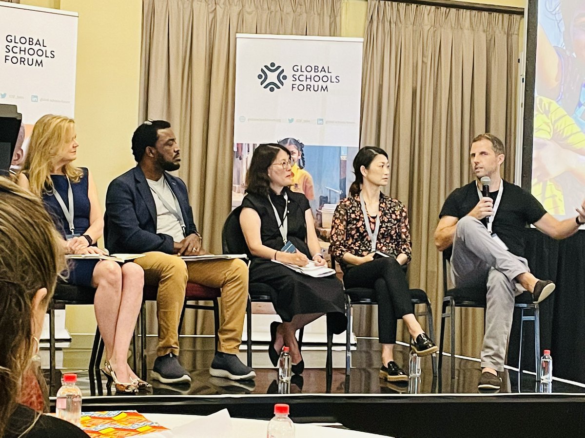 “Funding cycles should be 5-7 years.” - @FaithRose “Funders support projects that are 1-3 yrs. Projects are not partnerships.”- @pjskids “Impact investors in education should look at 20 yr horizons and see life outcomes as their impact.” - @seeitsaytit @GSF_talks #gsfam22