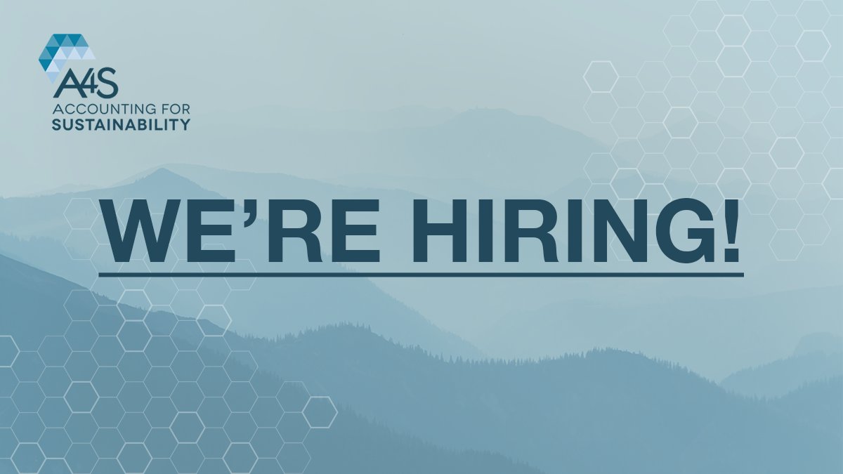 We're #Hiring a full-time #ProjectOfficer to support our CFO Programme - help us transform finance to deliver a sustainable future! If you're experienced in organizational and project support, apply now: bit.ly/3S1rjYG #HiringNow #JobSearching #HiringAlert #JobSeekers