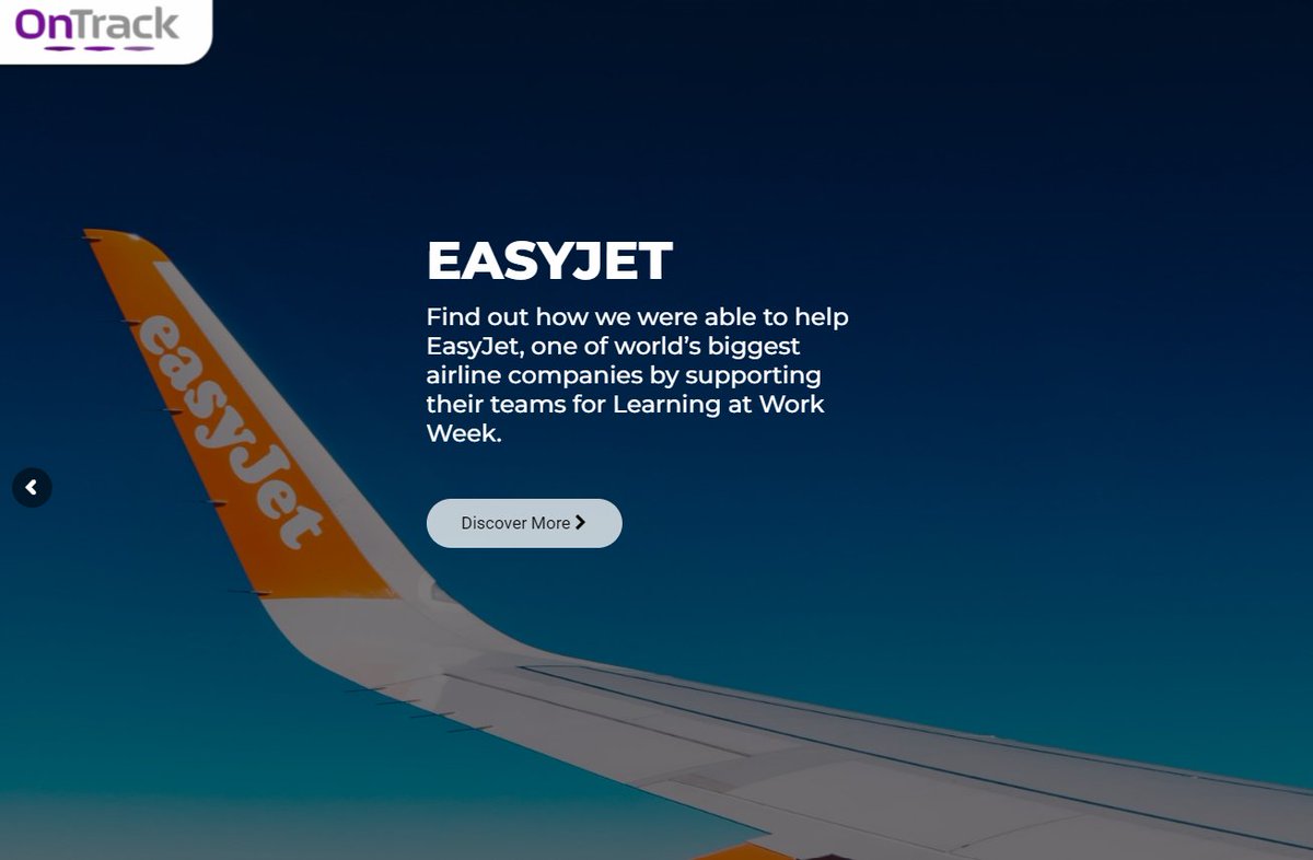 FraserJones's tweet photo. Recently we partnered with easyjet to spotlight learning with a week of activities. Matt Vass: “OnTrack have been nothing short of brilliant. Everyone I have spoken to really enjoyed the sessions, the levels of engagement and interaction were impressive.” https://t.co/v9va7EO00G https://t.co/7zHjqSH3t7