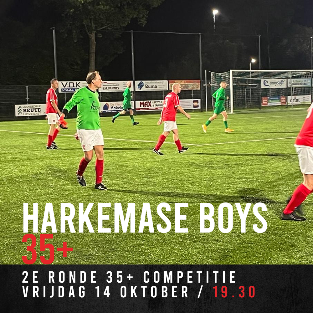 HarkemaseBoys's tweet photo. Nog groen als gras in het walhalla van het 35+ voetbal, maar nu al ongeslagen aan kop ontvangt 35+2 van  coaches Wouter Sampioli en Machiel Spalletti de leeftijdsgenoten uit Niekerk, Warfstermolen (De Lauwers) en FC Grootegast.

📅 Vrijdag 14/10 vanaf 19.30
📍Sportpark "De Bosk" https://t.co/RgtnwKXxtT