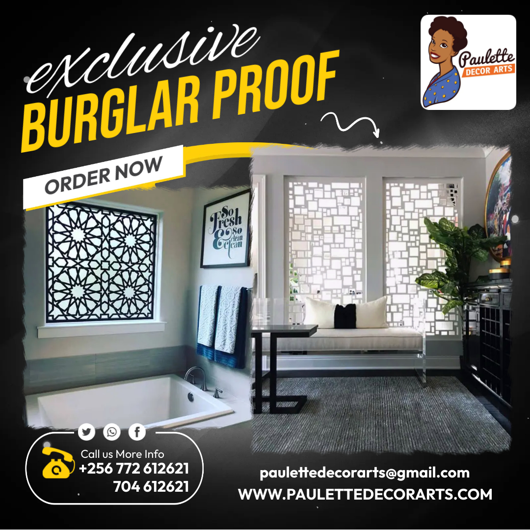 ArtsPaulette's tweet photo. Let us make for you stylish burglar proof. #metal #Uganda #burglarproof https://t.co/BVlCP1tFCj