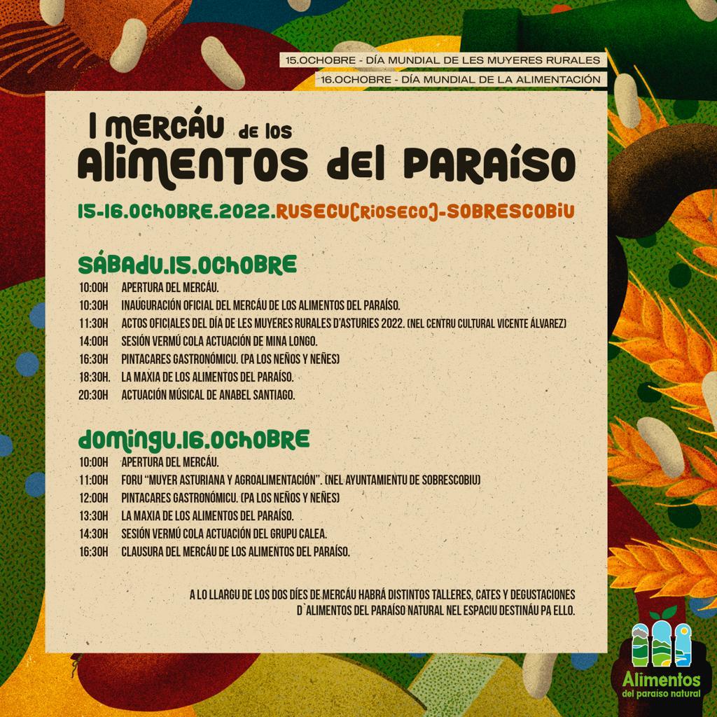 alimentosastur's tweet image. 👨‍🌾 Mañana dará comienzo el I Mercado de Alimentos del Paraíso.

Tendremos instalado un photocall para que te lleves un recuerdo de ese día 🤳

Si acudes, hazte una foto y etiquétanos. ¡La más original será premiada!

#AlimentosDelParaíso #AsturiasEnTuMesa #AsturiasParaísoNatural