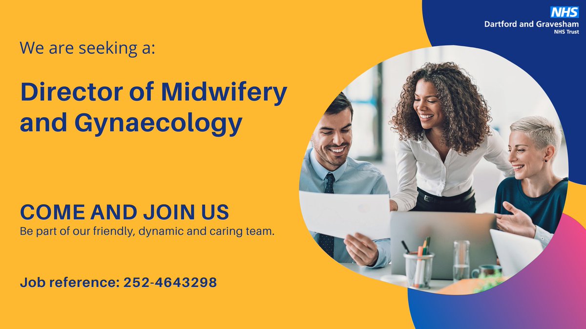 We are delighted to offer an exciting opportunity for an ambitious, strong, senior midwifery leader, who is progressing in their management career. Interested? For more information: dgt.nhs.uk/jobs#!/job/UK/…