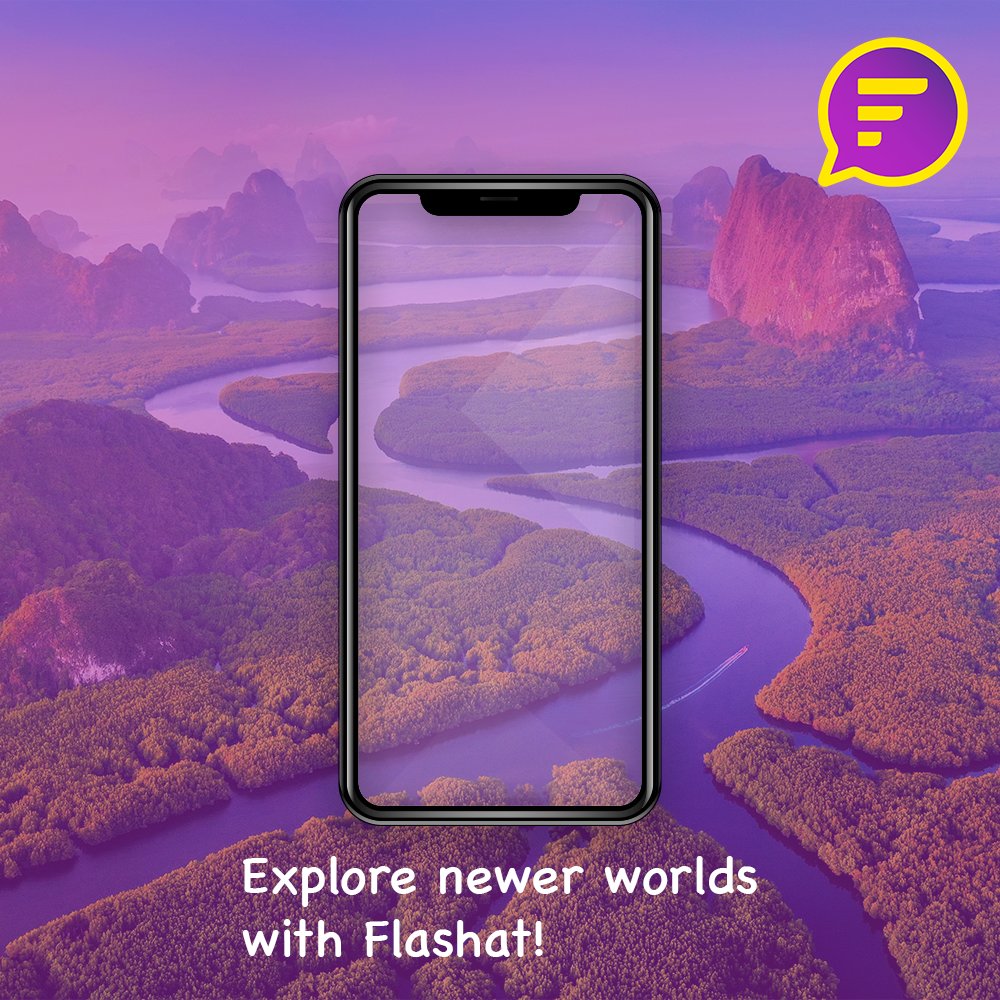 flashatapp's tweet photo. New possibilities and new features only on Flashat. Get the Flashat app now and step into a better world of social communication.
Download the Flashat app now! Available in both Google PlayStore and App Store.
#flashat #letsflashat #flashattips #sayitnow #flashater https://t.co/g8qzyPbk1x