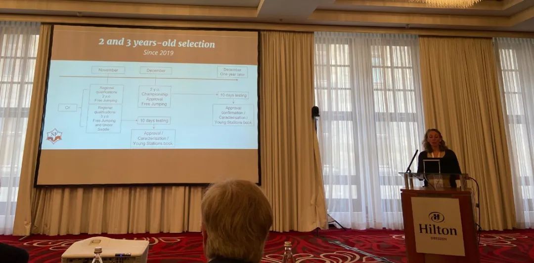 CRAchinaracing's tweet photo. Delegates from China gave reports during the 2022 World Breeding Federation for Sport Horses conference held in Germany. https://t.co/EZdyNAGtGq
