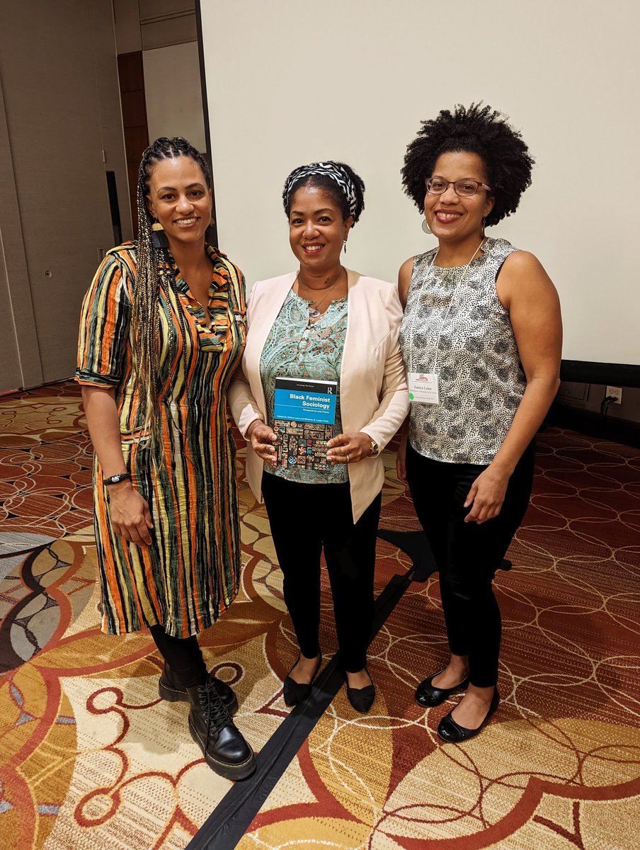 CandiceSergeant's tweet photo. Very humbled to receive a signed copy of Black Feminist Sociology for myself and @ALongWalkHome co-founder @shertillet  @salamishah @thePhDandMe @zakiyaluna https://t.co/5E5FjnTSI6