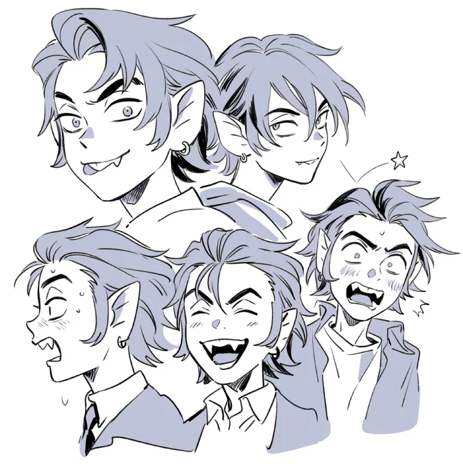 more clarence warmups~
i do love him a lot..😔🖤 