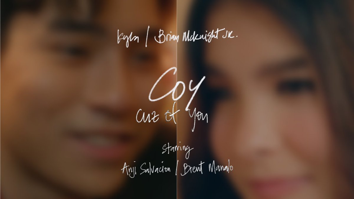 tarsierrecords's tweet photo. #COY (Cuz Of You) - @kylaessentials, @BMcKnightJr  (Official Music Video Trailer)
https://t.co/VBqUhGbDw6

@anjisalvacion @brentymanalo 
ANJBRENT CuzOfYou MV
#AnjBrentxKylaxBrianJr https://t.co/dKQHxg5BdA
