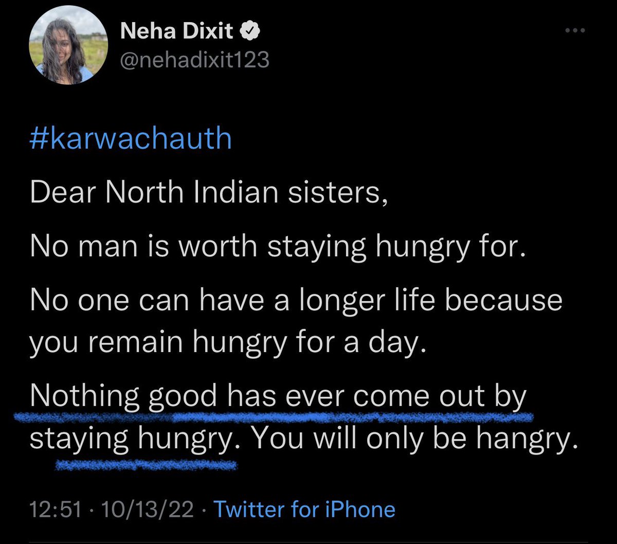 gargnipun07's tweet photo. Dear Journalist, please repost this when some people fast for 30 days.
#RespectEveryReligion https://t.co/j8nMTv9LSP