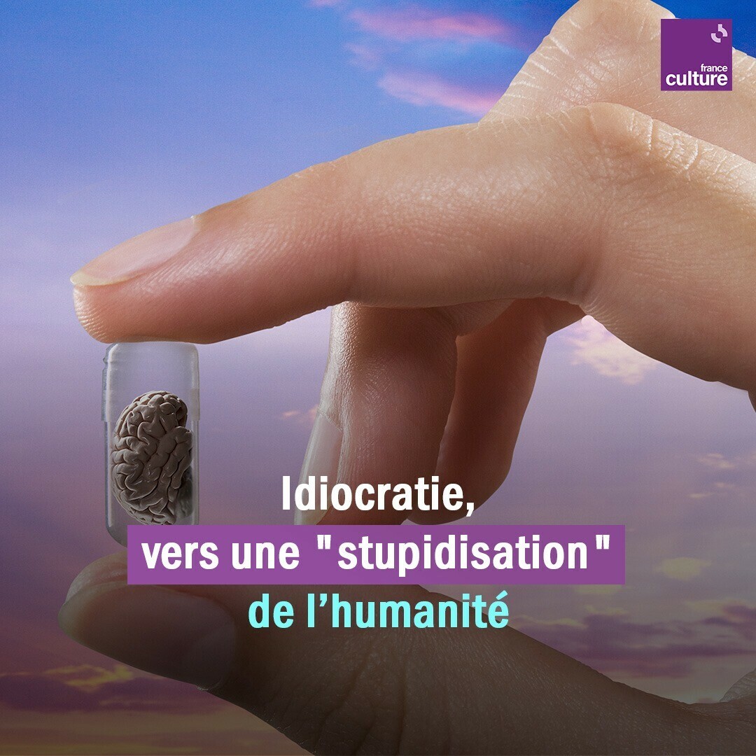 "J’ai un bel avenir devant moi. Mais je l’aurai dans le dos chaque fois que je ferai demi-tour" aimait à dire Pierre Dac. Cela ne pourrait-il s’appliquer à l’intelligence humaine ?
➡️ l.franceculture.fr/v7e