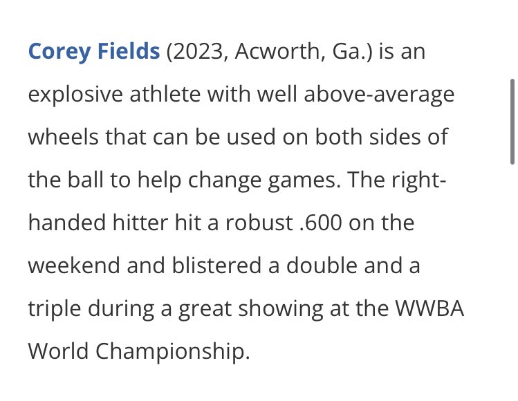 Jupiter Uncommitted standout hitter❗️Thankyou <a href="/PG_Scouting/">Perfect Game Scout</a> <a href="/GainesBryant/">Bryant Gaines</a> @Jahowell525 <a href="/JimCase26/">Jim Case</a> @JSUEvanBush <a href="/KSchnall9/">Kevin Schnall</a> <a href="/CoastalBaseball/">Coastal Carolina Baseball</a> <a href="/CoachHansonVT/">Tyler Hanson</a> <a href="/KSUOwlsBaseball/">Kennesaw State Baseball</a>