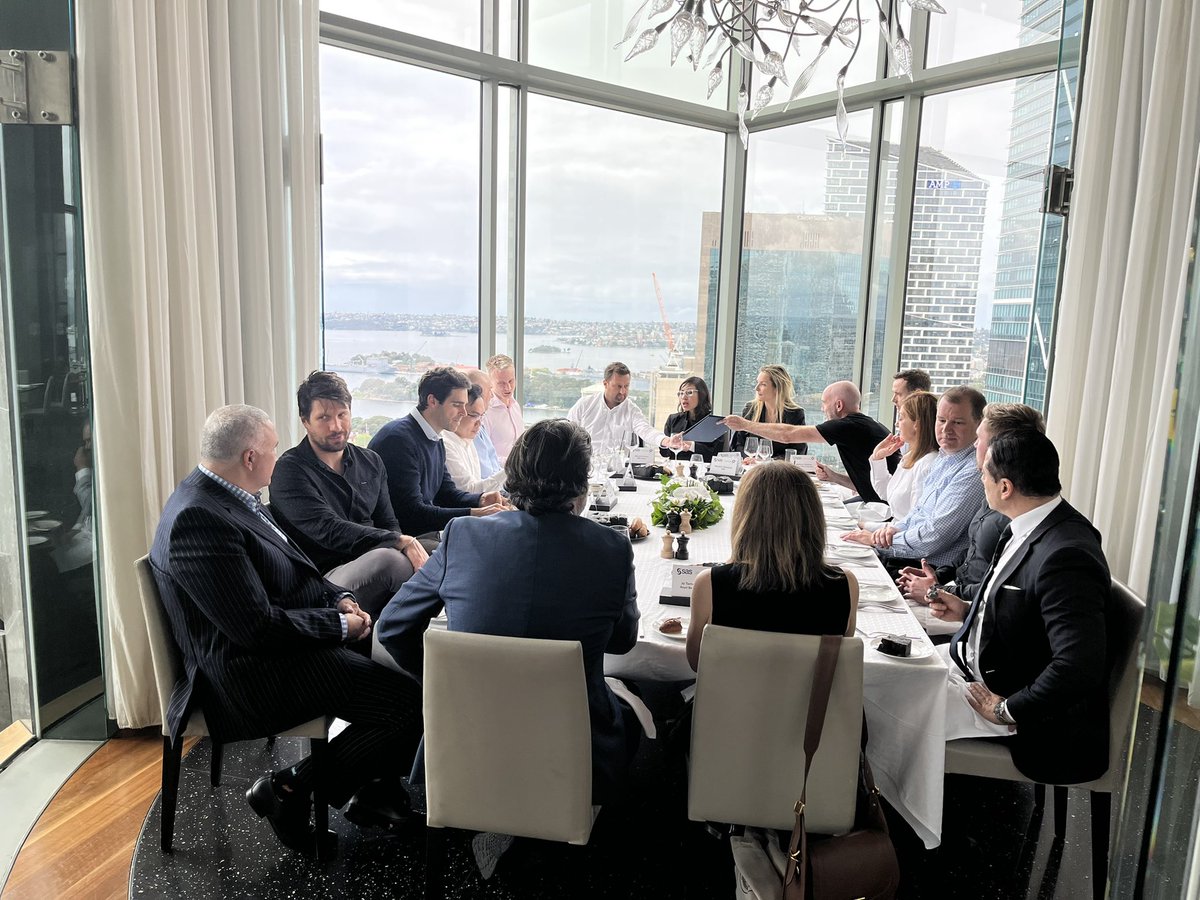 ACCESS05087460's tweet photo. Great Sydney lunch event this week for #cfo and #CRO discussing “Insights on Technology driven Business Transformation.” On behalf of @SASsoftware https://t.co/mmRDkIiLza