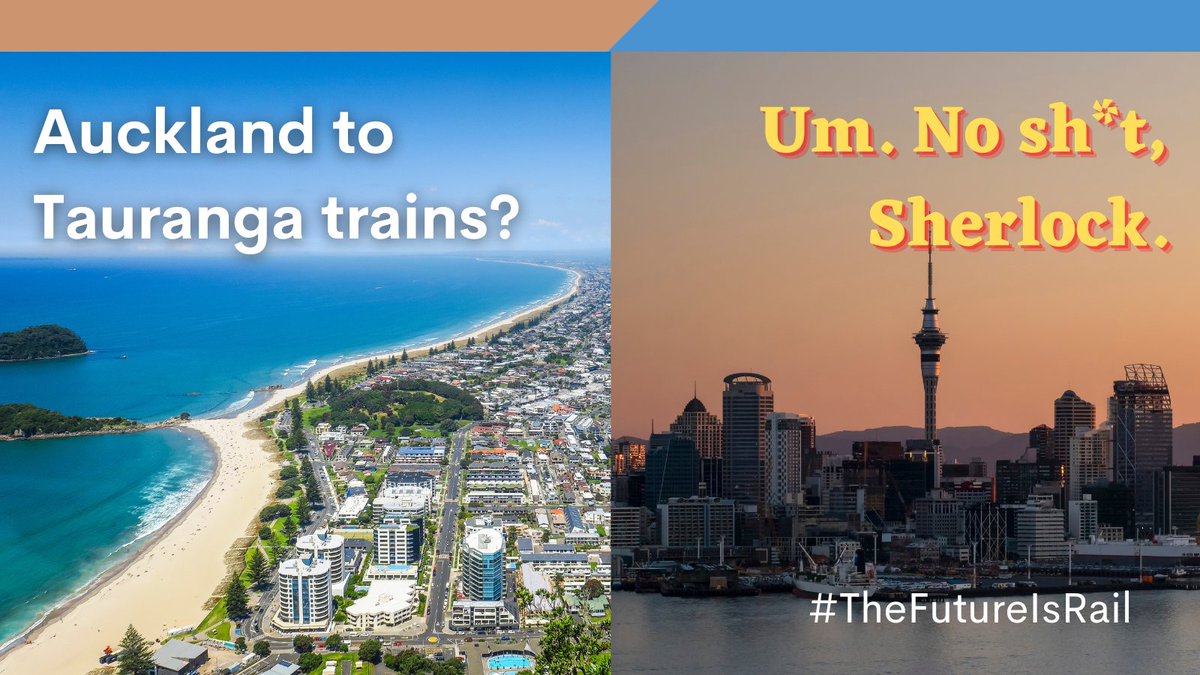 thefutureisrail's tweet photo. While we are talking about potential regional rail routes...let's state the obvious! 
Auckland <-> Tauranga. 🏙️🚄🌅 https://t.co/euHHghSPLV