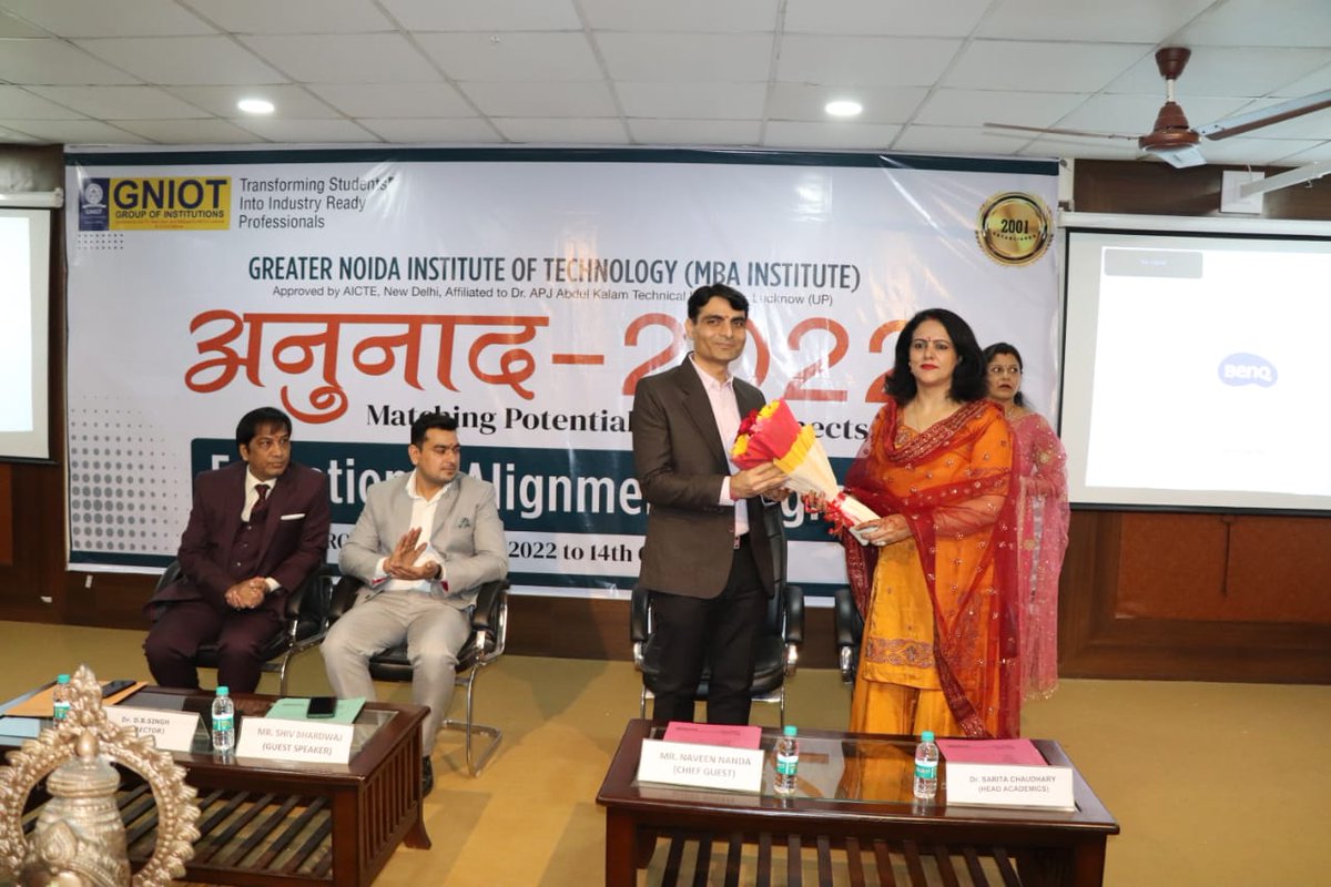 GNIOTCollege's tweet photo. Day 02 ( 13.10.2022) of ANUNAAD Students induction Program of MBA and IMBA first year was full of knowledgeable insights, lectures and few cultural activities. #MBA #ANUNAAD #StudentsInductionProgram #GNIOT #GNIOTMBA #College https://t.co/ht6bVCdWag