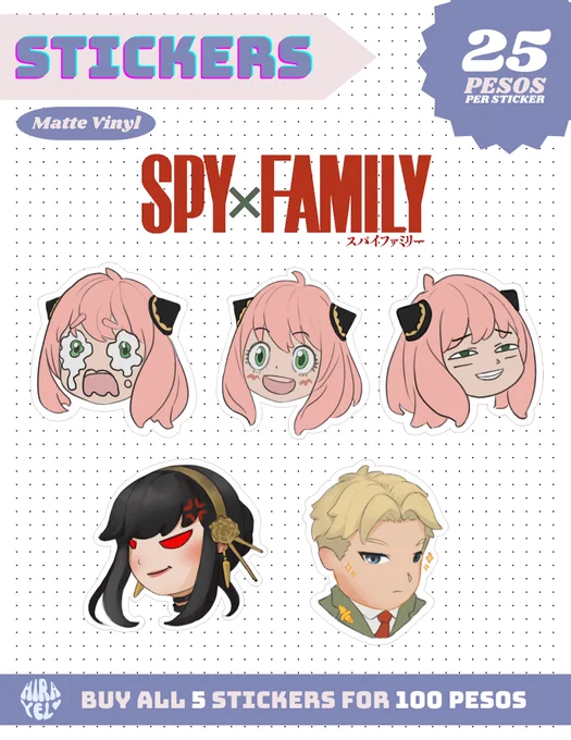 It's my first time selling art merch this weekend @ Bacon Pop (Ayala Malls Capitol Central Bacolod)! Will be selling stickers and art prints at booth AI-9 with  near the Mobile Legends area. (Product price reference down below)See you there!  