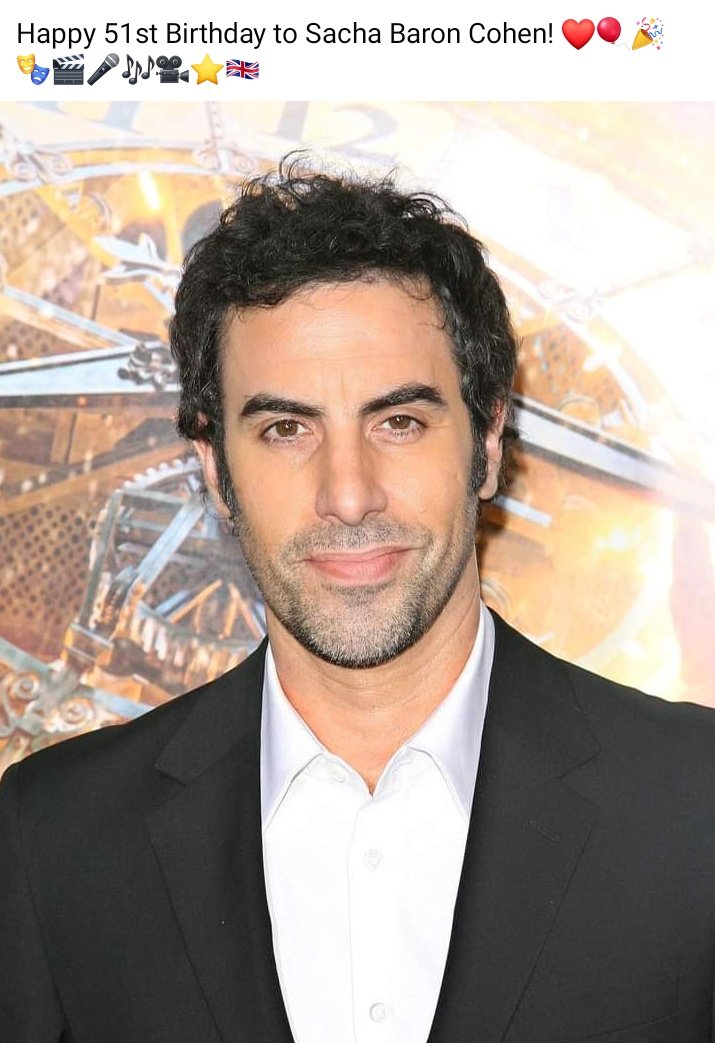 Happy Birthday Sacha Baron Cohen 