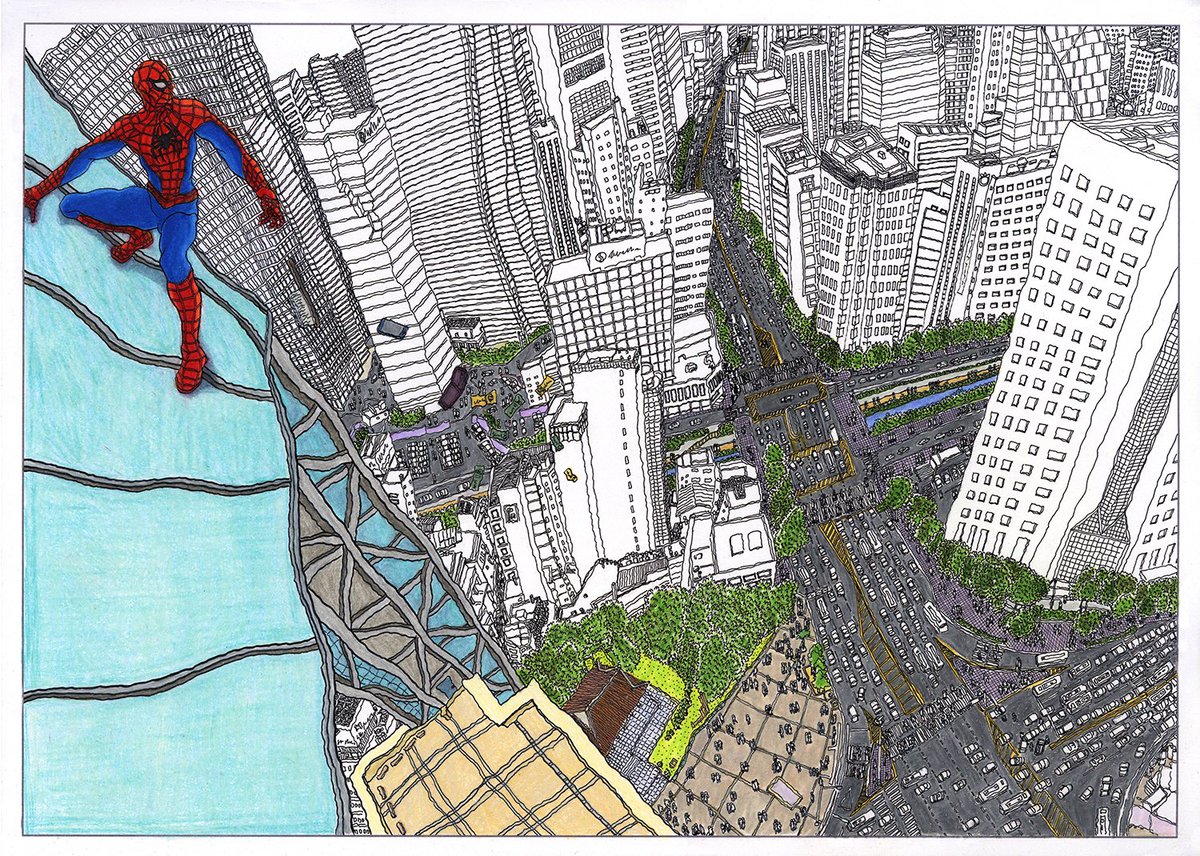 swimming_bird2's tweet photo. *종로타워_컬러링 포스터(색연필 채색)

#illust #coloringposter #colorpencil #pencildrawing #seoul #jongnotower #spiderman #picture #NFT #artwork #일러스트레이터 #일러스트 #컬러링포스터 #펜드로잉 #색연필일러스트 #서울을그리다 #서울 #종각 #도시 #종로타워 #스파이더맨 https://t.co/04ILTjGd3t