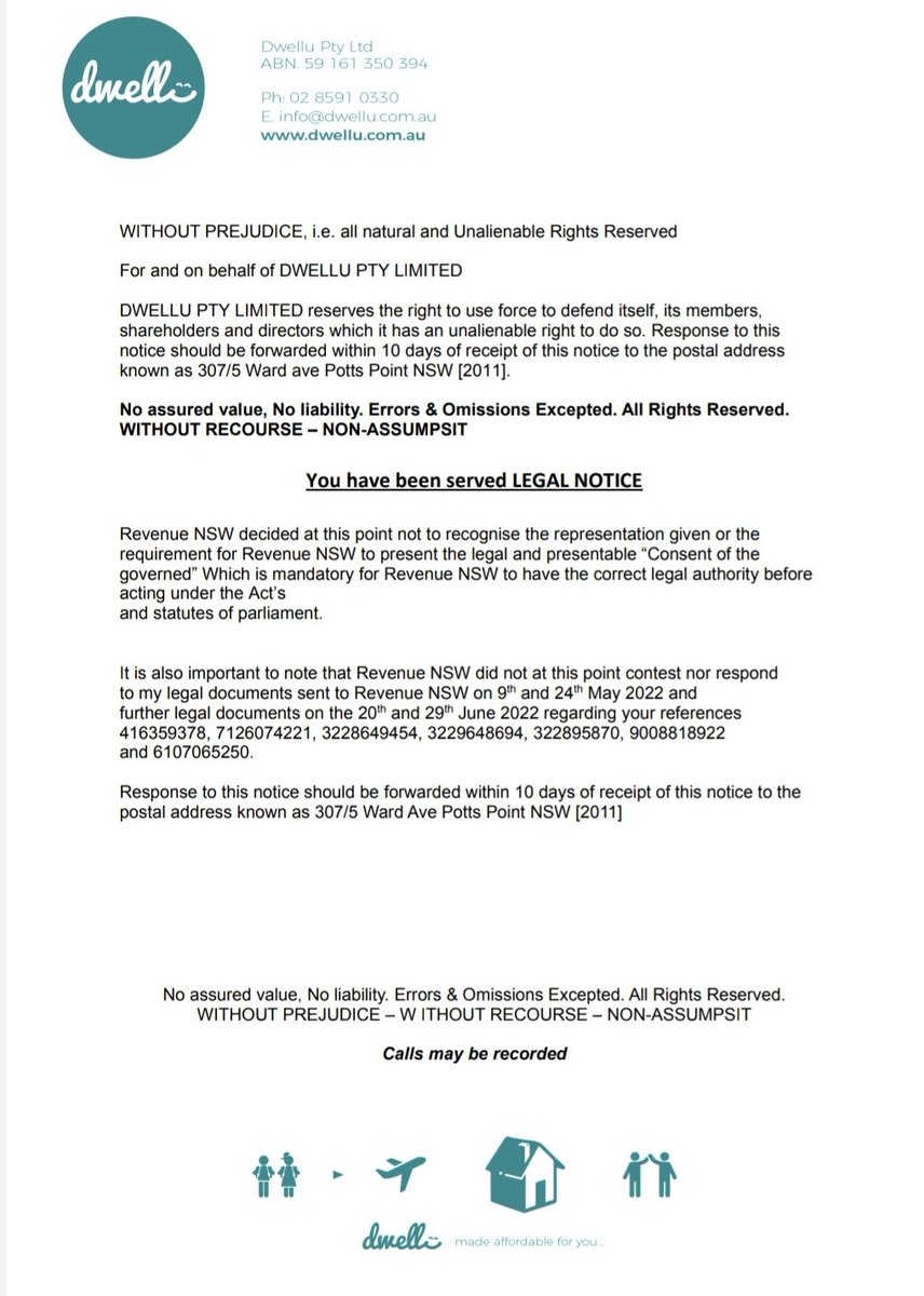 MrKSyd's tweet photo. @RevenueNSW Page4. We await your correspondence Mr Scott Johnston. Be reminded of your obligation to the public as a public servant https://t.co/KNVJ9hkleA