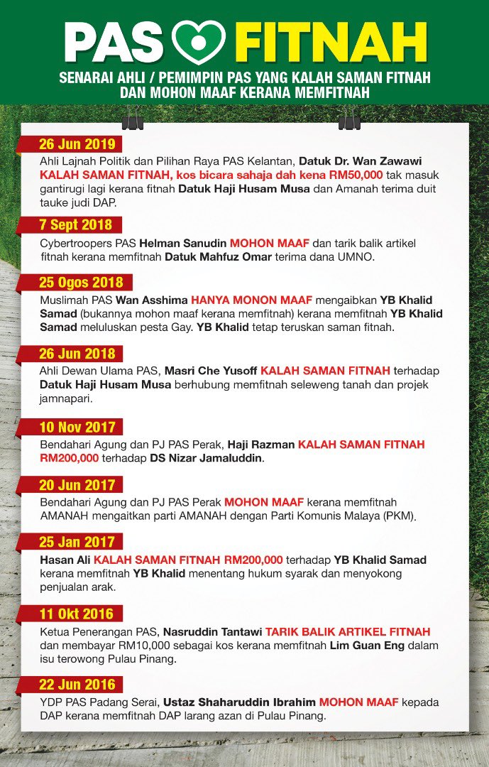 ZaraVendetta's tweet photo. @_rezarazali_ Kuat fitnah pulak tu #fitnahPAS
Budaya fitnah mmg budaya PAS.
Sekali dgn hipokrit, tunggang agama, supremasis, ektrismis, rasis.
@PASPusat https://t.co/MDNtuH7Vzg