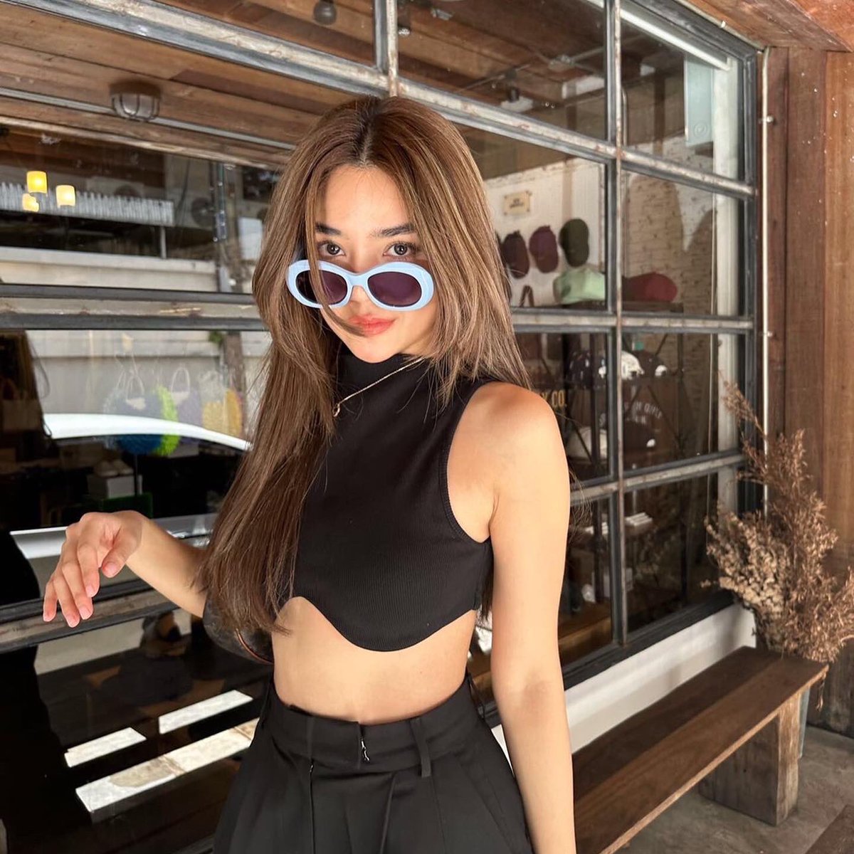 Quad22Thailand's tweet photo. Regram K.Prang Kannarun • She in #Karenwalker Eyewear New Drop 2022: “Parlour” Powder Blue Color
Eyewear Distributed by @quad22_thailand
#Quad22 #Quad22Thailand #sunglasses #Karenwalkereyewear #Newrelease #bioacetate https://t.co/QaeWKCVAjZ