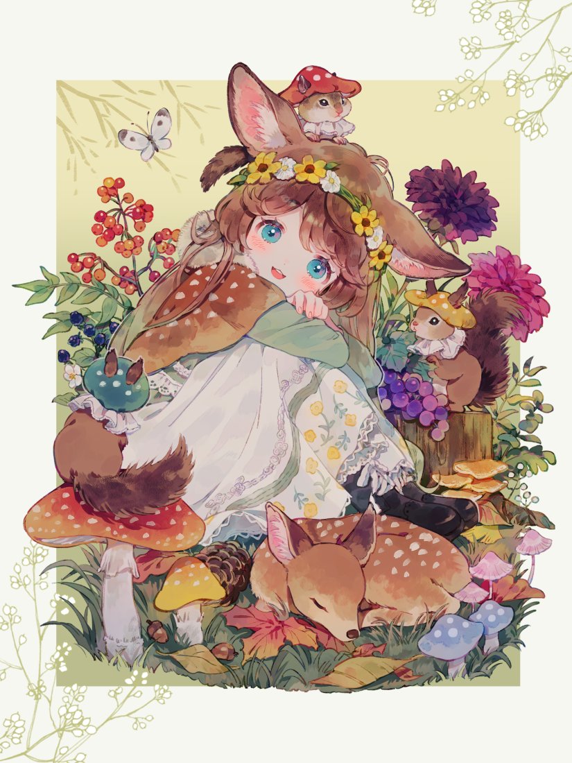 🦌🍁🍄🐿️